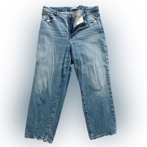 Good American Distressed Boyfriend Jeans